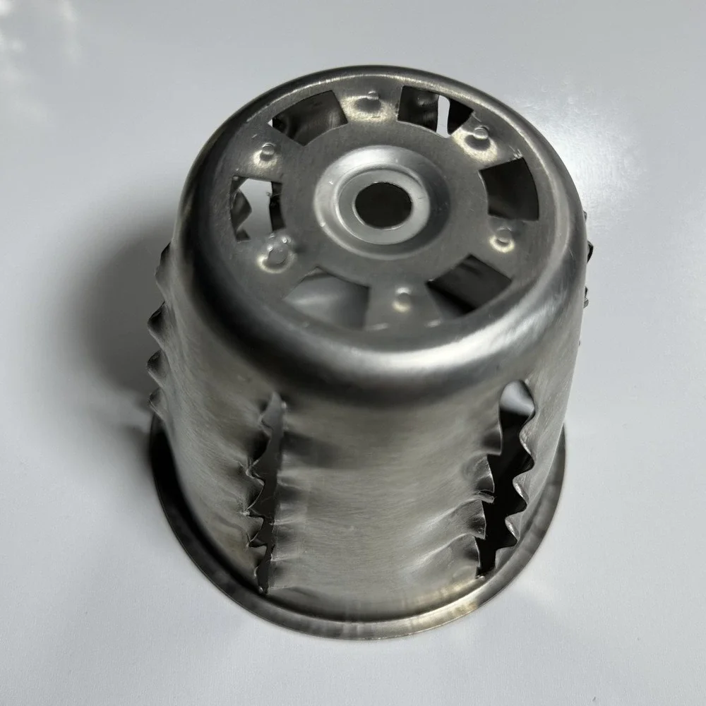 Saladmaster Food Processor Slicer Shredder 4 Replacement Cones 1 2 3 5 Stainless